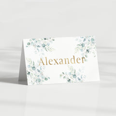 Eucalyptus Place Cards
