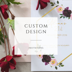 Custom Design Invitations -   - Adore Paper