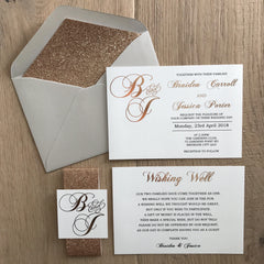 Diamond Dust Design - Invitation -  invitations - Adore Paper