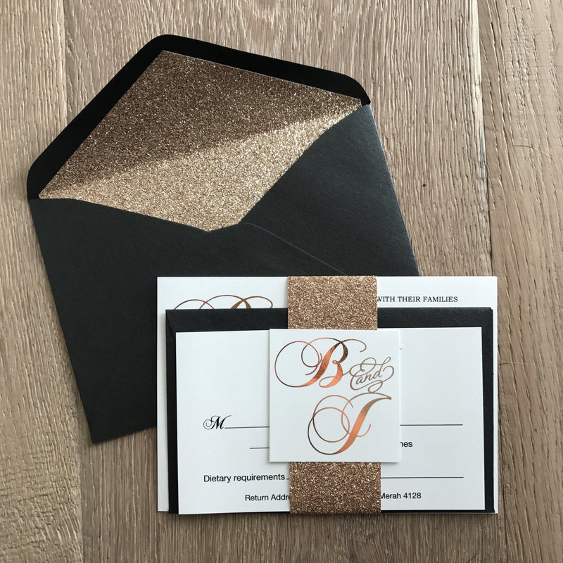 Midnight Dreams - Invitation Suite -  invitations - Adore Paper