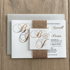 Diamond Dust Design - Invitation -  invitations - Adore Paper