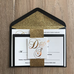 Midnight Dreams - Invitation Suite -  invitations - Adore Paper