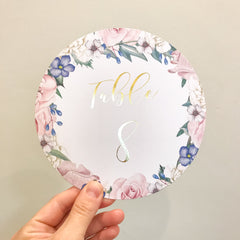 Secret Garden - Table Number -  invitations - Adore Paper