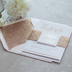 Square Embellishment -  invitations - Adore Paper