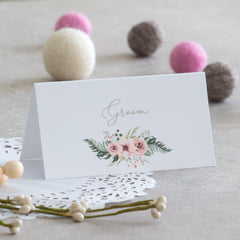 Fall In Love - Place Cards -  invitations - Adore Paper