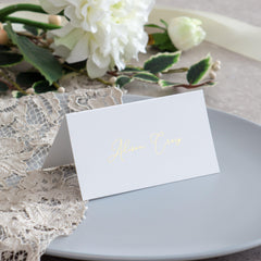 Love and Romance - Place Cards -  invitations - Adore Paper