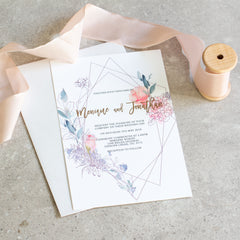 Romantic - Invitation -  invitations - Adore Paper