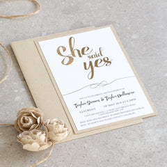 I Do -  invitations - Adore Paper