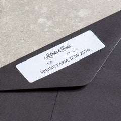 Envelope Address Wrap -  Envelope Printing - Adore Paper