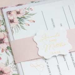 Fall In Love Suite - Blush -  invitations - Adore Paper