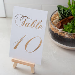 Table Number -  invitations - Adore Paper