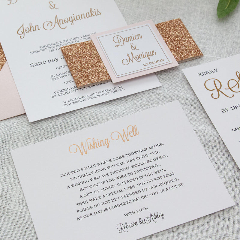 Dusky Rose - Invitation Suite -  invitations - Adore Paper