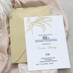 Botanical Invitation -  invitations - Adore Paper