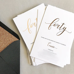 Time To Party -  invitations - Adore Paper