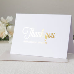 Dusky Rose - Thank you -  Thank you Cards - Adore Paper