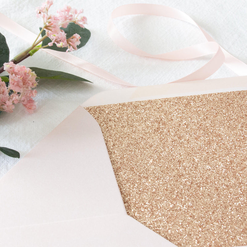 Glitter Liners -  invitations - Adore Paper